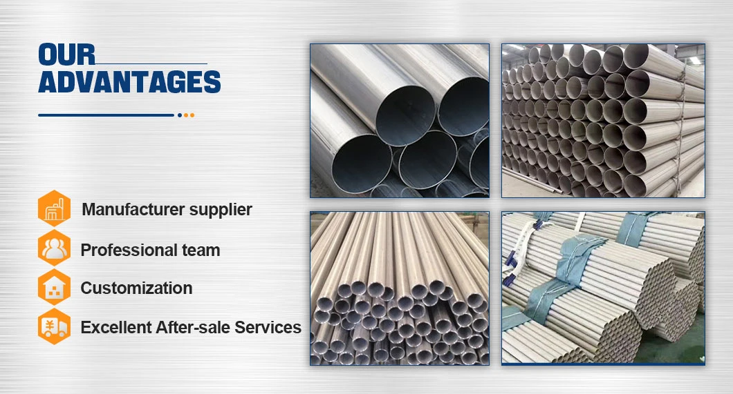 Factory Price 310S Ss 201 304 310 Stainless Steel Tubes Pipe for Construction Material